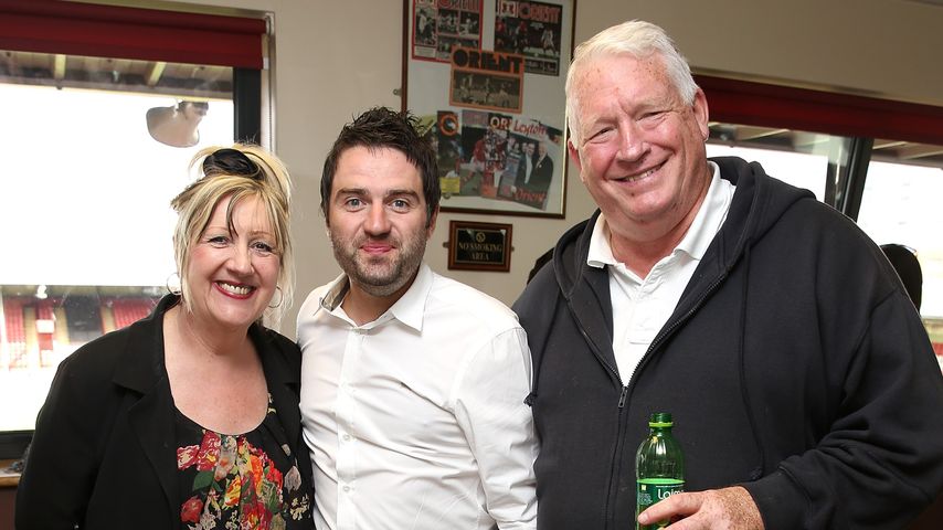 Linda Gilbey, George Gilbey und Pete McGarry
