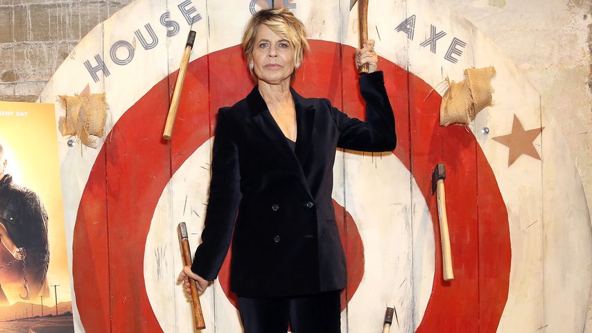 Linda Hamilton im Oktober 2019