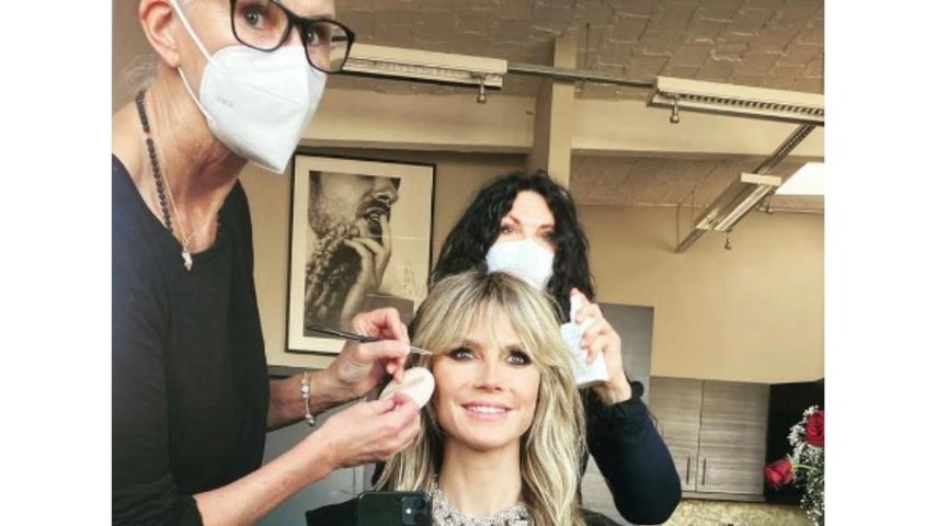 Linda Hay, Heidi Klum und Wendy Iles