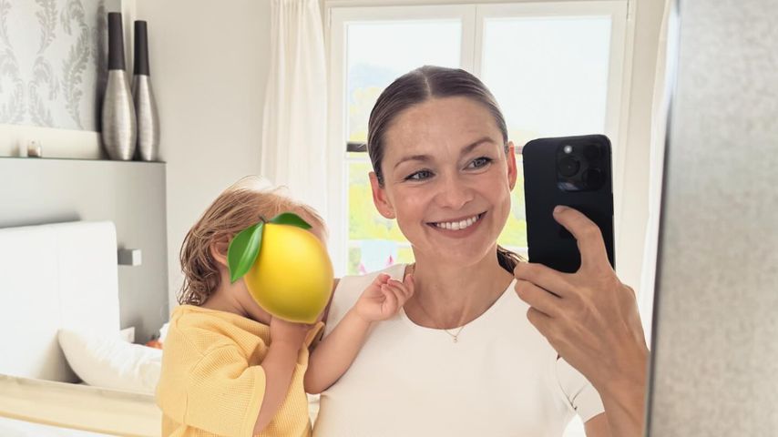 Linda Hesse und ihr Sohn, 2024