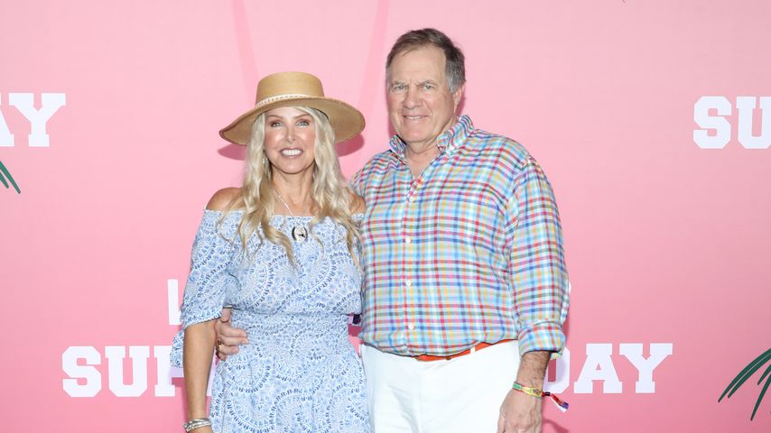 Linda Holliday und Bill Belichick, NFL-Coach