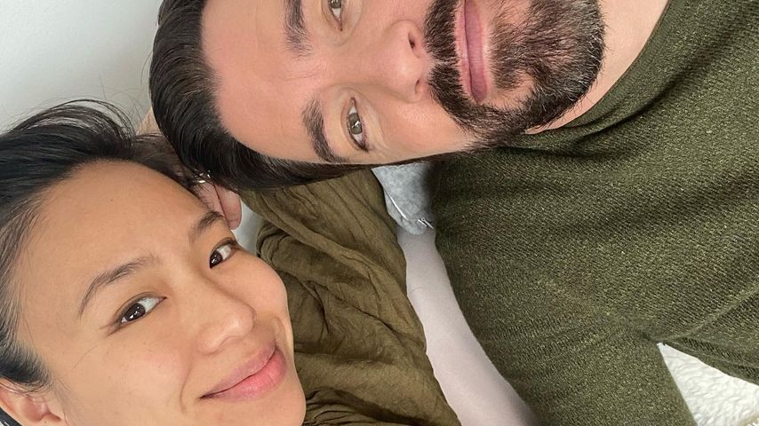 Linda Phan und Drew Scott im April 2022