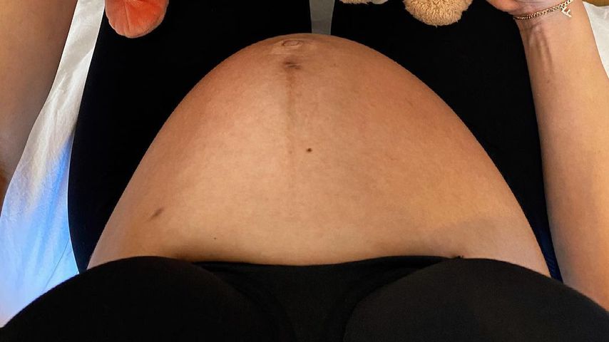 Linda Reschkes Babybauch