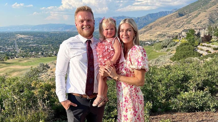 Lindsay Arnold und ihre Familie im Juli 2022