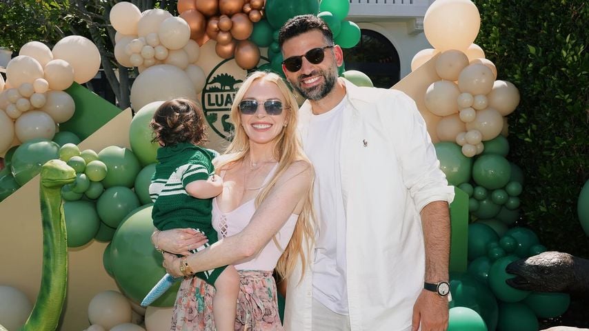 So süß feiert Lindsay Lohan zweiten Geburtstag von Sohn Luai