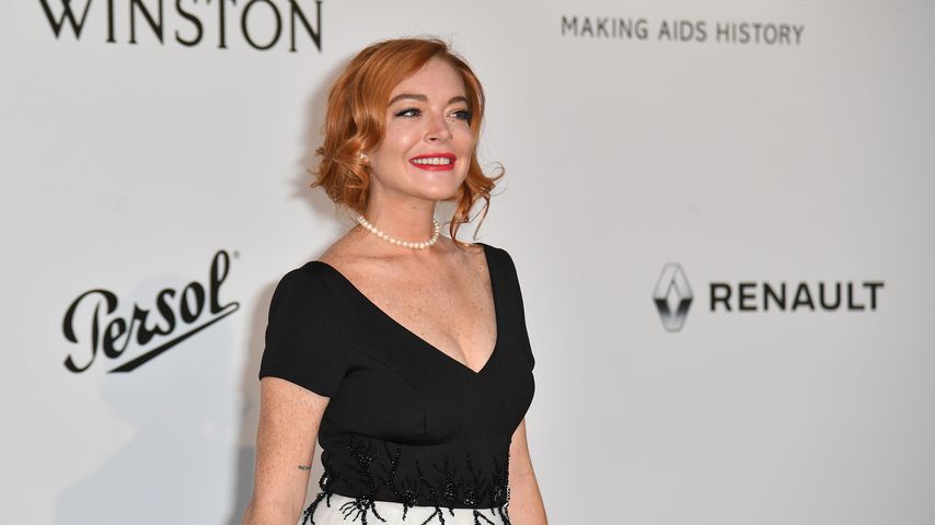 Lindsay Lohan bei einer Gala, 2017