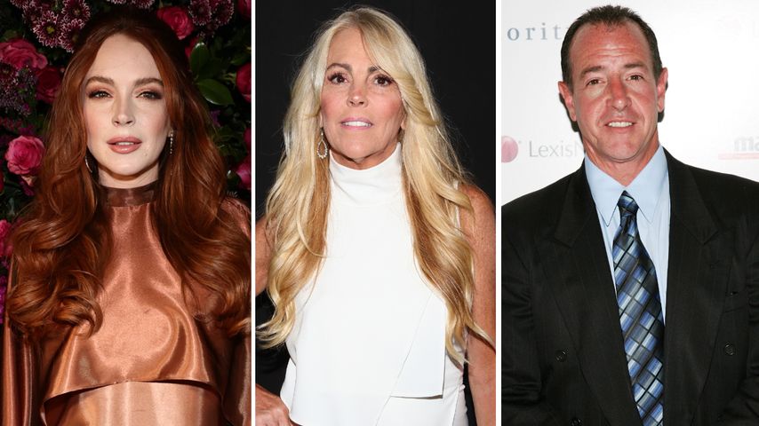 Collage: Lindsay Lohan, Dina Lohan und Michael Lohan