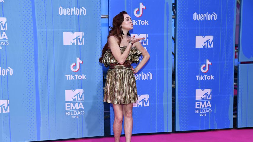 Lindsay Lohan bei den MTV EMAs 2018