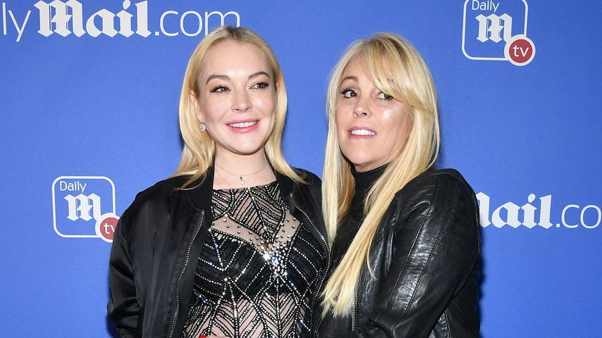 Lindsay und Dina Lohan im Dezember 2017