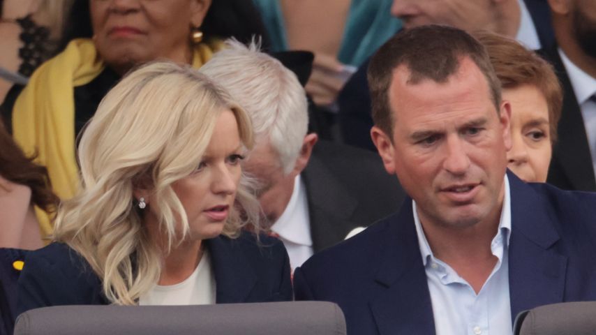 Lindsay Wallace und Peter Phillips im Juni 2022
