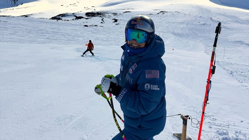 Lindsey Vonn während des Trainingslagers 2025 in Chile