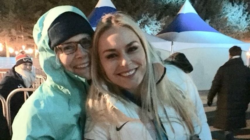 Lindsey Vonn mit ihrer Mutter