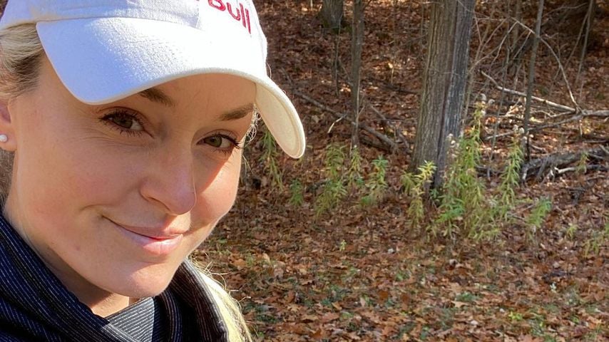 Lindsey Vonn und ihr Hund Lucy, November 2020