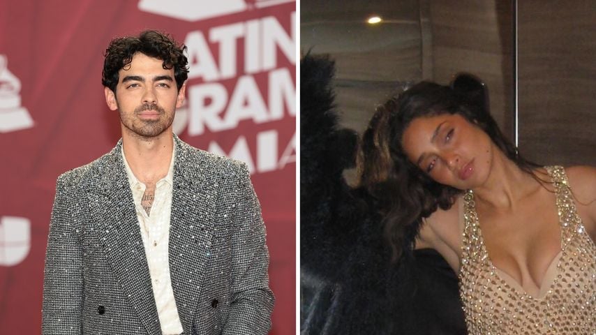 Verliebt: Joe Jonas und Tatiana knutschen innig am Flughafen