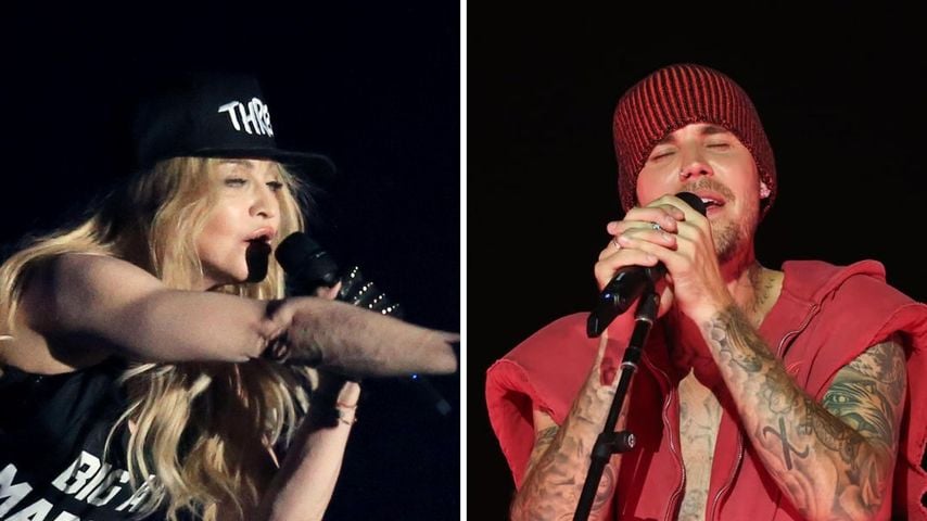 WM-Finale: Madonna und Justin Bieber zoffen sich Backstage