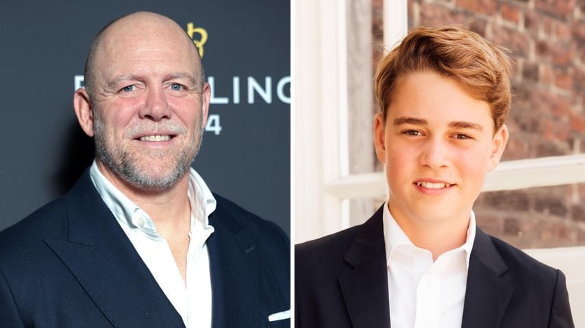 Mike Tindall spricht mit George über königliches Tabuthema