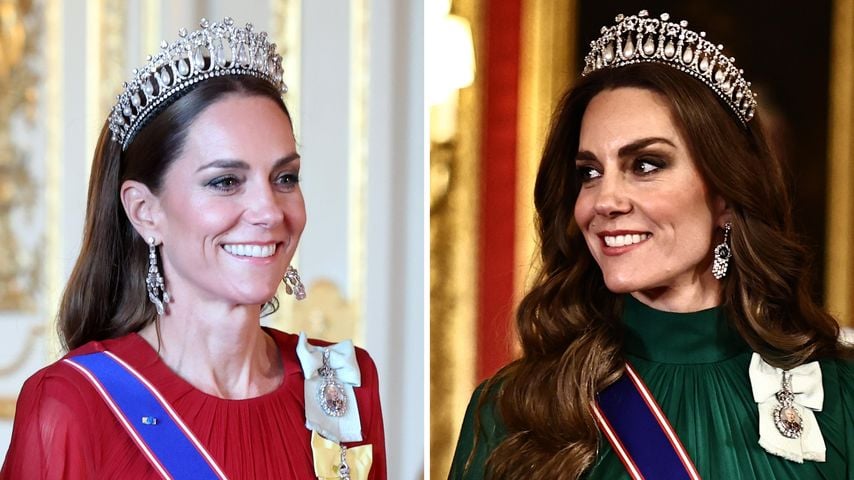 Subtile Diplomatie: Prinzessin Kate nutzt "Flag-Dressing"