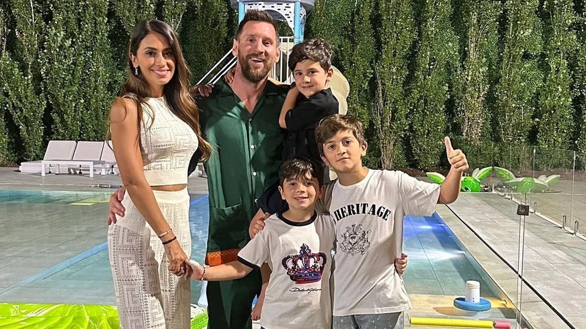 Lionel Messi und seine Familie