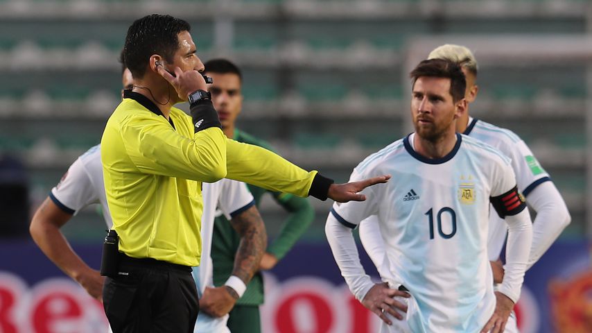 Lionel Messi bei der Partie gegen Bolivien