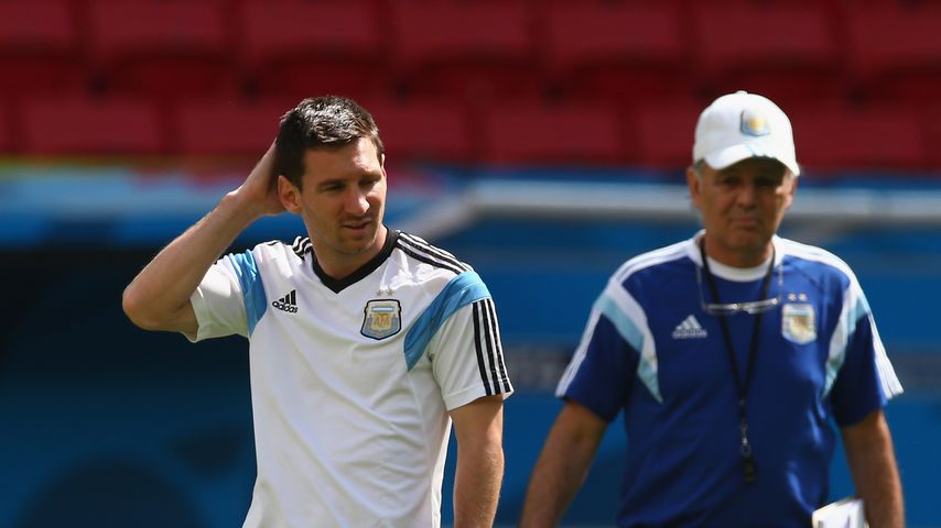 Verstorbener Trainer Alejandro Sabella: Lionel Messi trauert