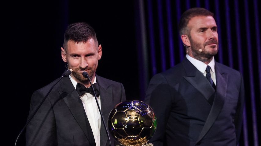 Lionel Messi und David Beckham, 2023