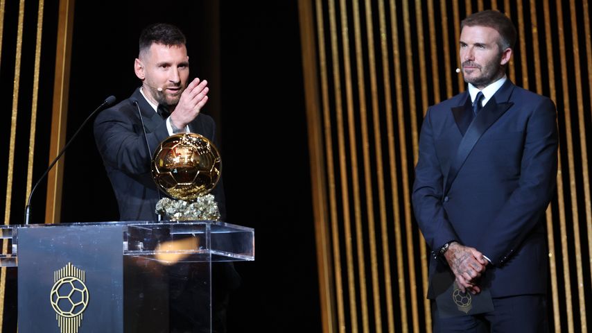 Lionel Messi und David Beckham, 2023