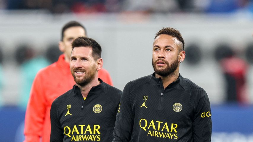 Lionel Messi und Neymar Jr., Januar 2023