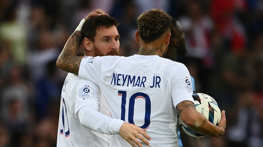 Lionel Messi und Neymar Jr., Oktober 2022