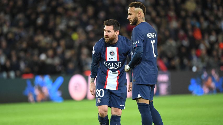 Lionel Messi und Neymar Jr., Januar 2023