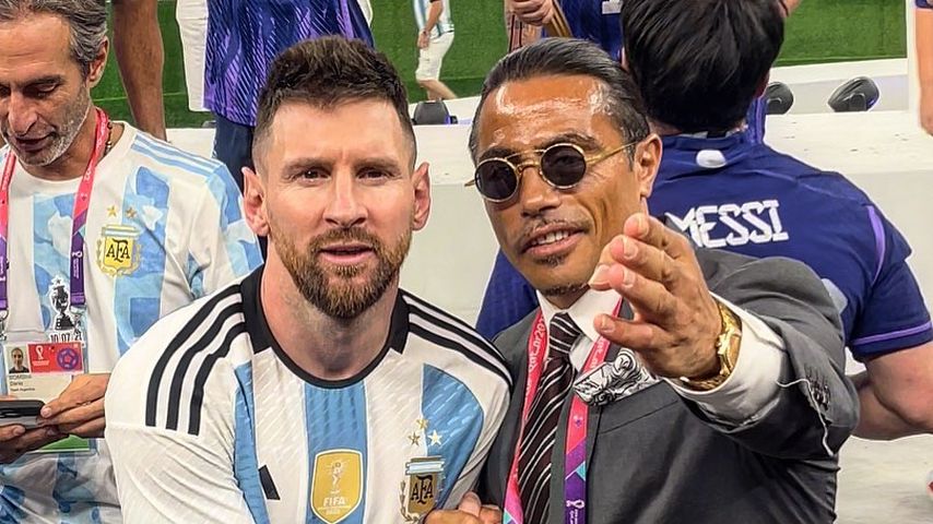 Lionel Messi und Nusret Gökçe