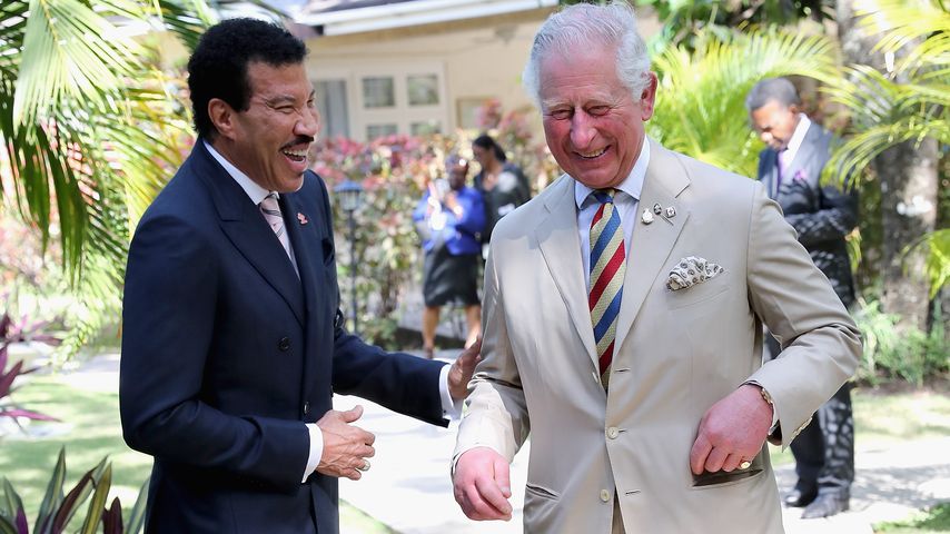 Lionel Richie und Prinz Charles