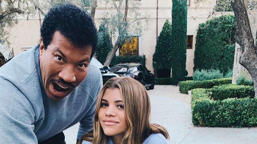 Lionel Richie und seine Tochter Sofia Richie im Dezember 2018