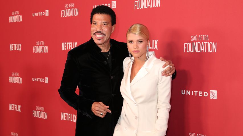 Lionel Richie und Sofia Richie, 2017