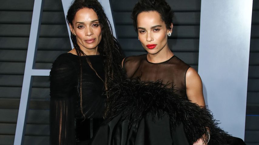 Lisa Bonet mit ihrer Tochter Zoe Kravitz auf der Vanity Fair Oscar Party 2018