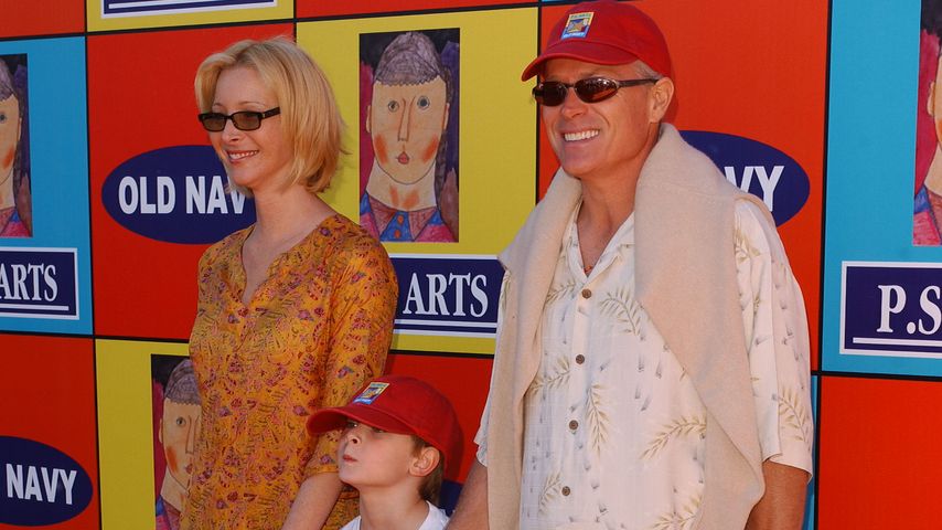 Lisa Kudrow, Michael Stern und Sohn Julian, 2003