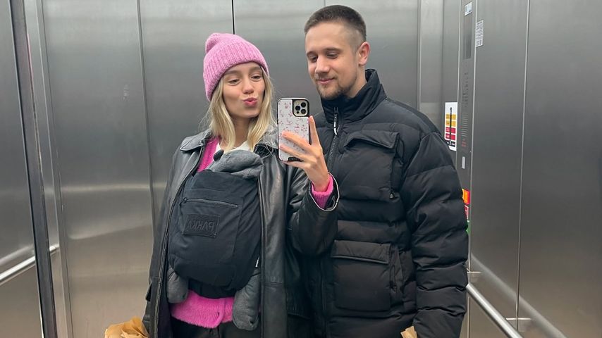 Lisa Mantler mit ihrem Mann Jonas