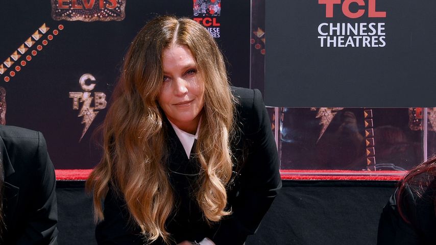 Lisa Marie Presley bei der Handabdruck-Zeremonie des Films "Elvis"