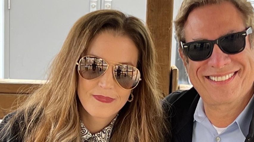 Lisa Marie Presley und ihr guter Freund David Kessler
