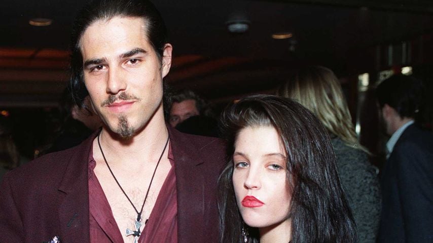 Lisa Marie Presley und ihr erster Ehemann Danny Keough, 1991