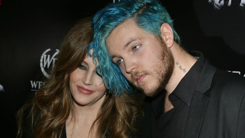 Lisa Marie Presley und ihr Sohn Benjamin Keough, Musiker