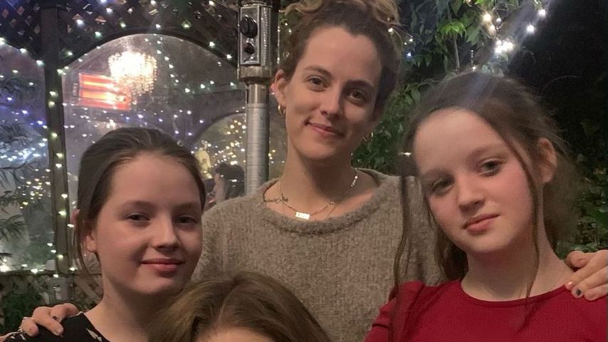 Lisa Marie Presley und ihre Kinder im Februar 2021