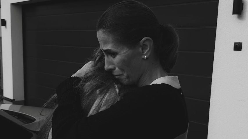 Lisa-Marie Schiffner mit ihrer Mutter und ihrer Schwester, Oktober 2025