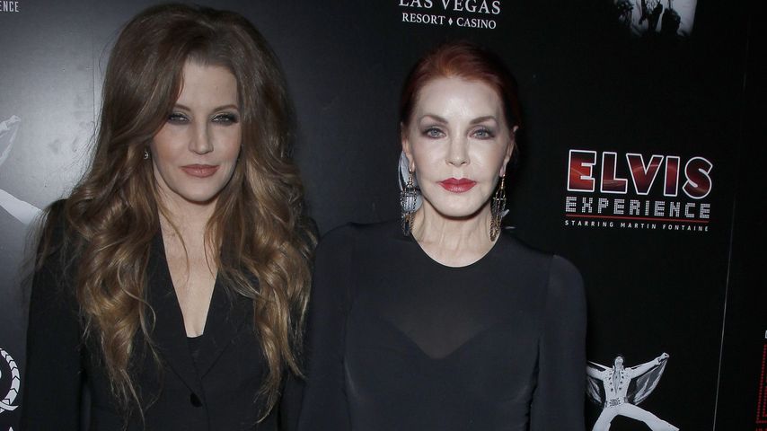 Lisa-Marie und Priscilla Presley im April 2015