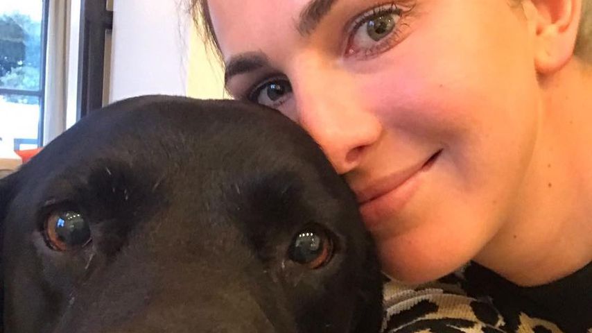 Lisa Müller mit Hundedame Micky