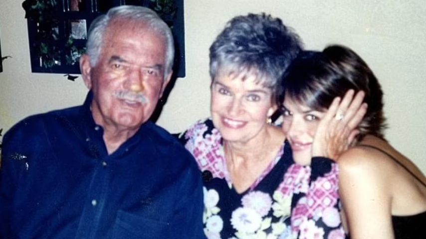 Lisa Rinna mit ihren Eltern Frank und Lois