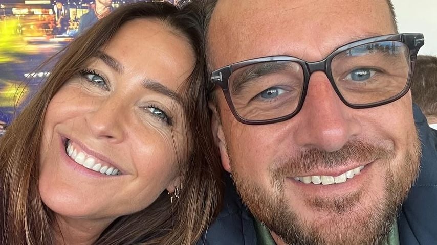 Lisa Snowdon feiert 10 Jahre Liebe mit ihrem George