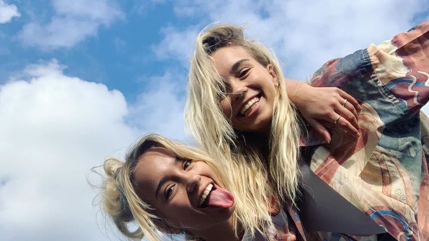 Lisa und Lena im März 2020