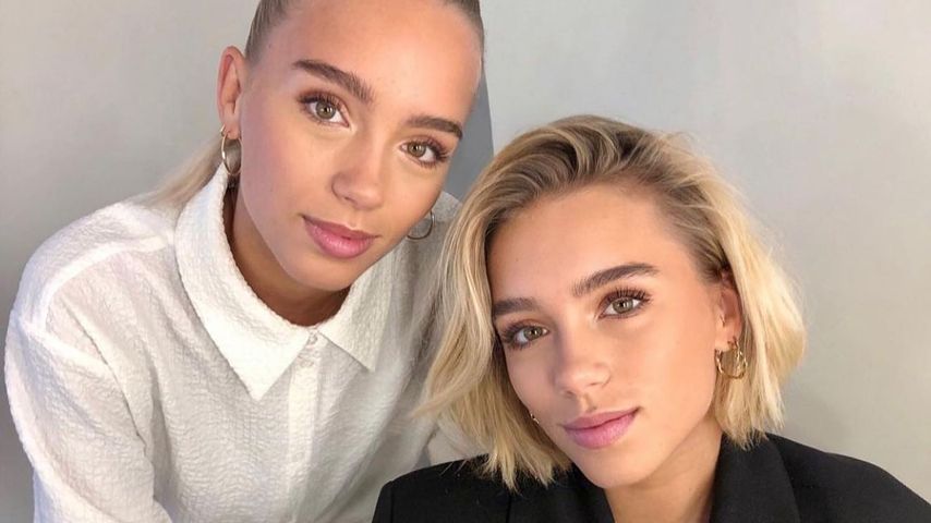 Länger getrennt: Lisa und Lena Mantler haben sich vermisst