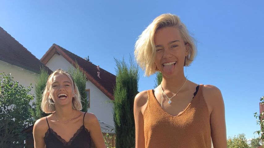 Lisa und Lena im Oktober 2020