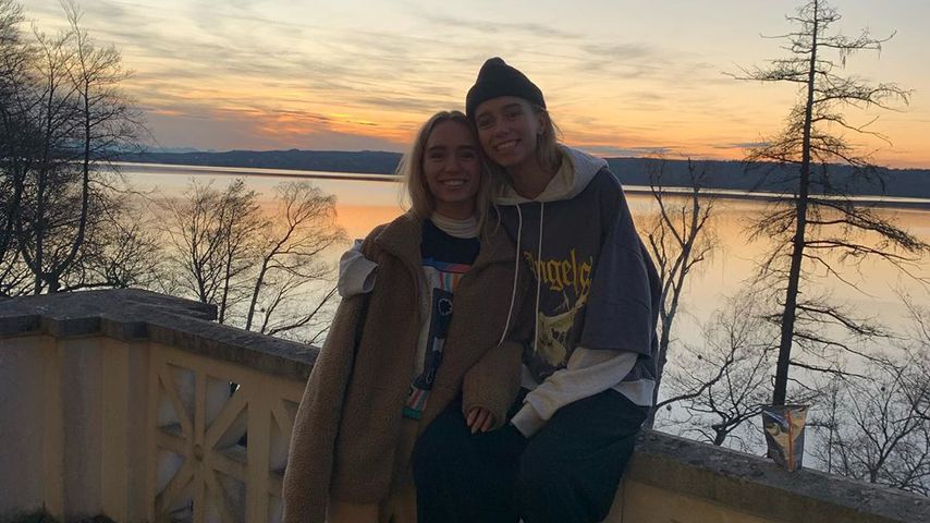 Lisa und Lena an Silvester 2019